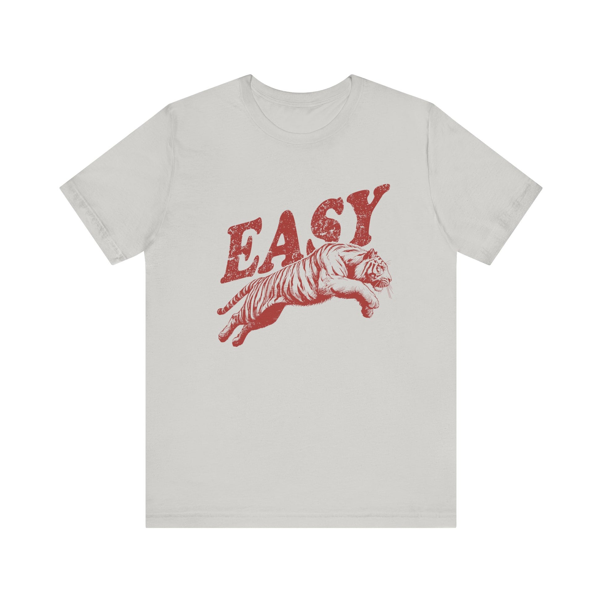 Easy Tiger Shirt, Retro Boho Tee, Hippie Clothes, Indie Shirt - PopCultureByDesign36