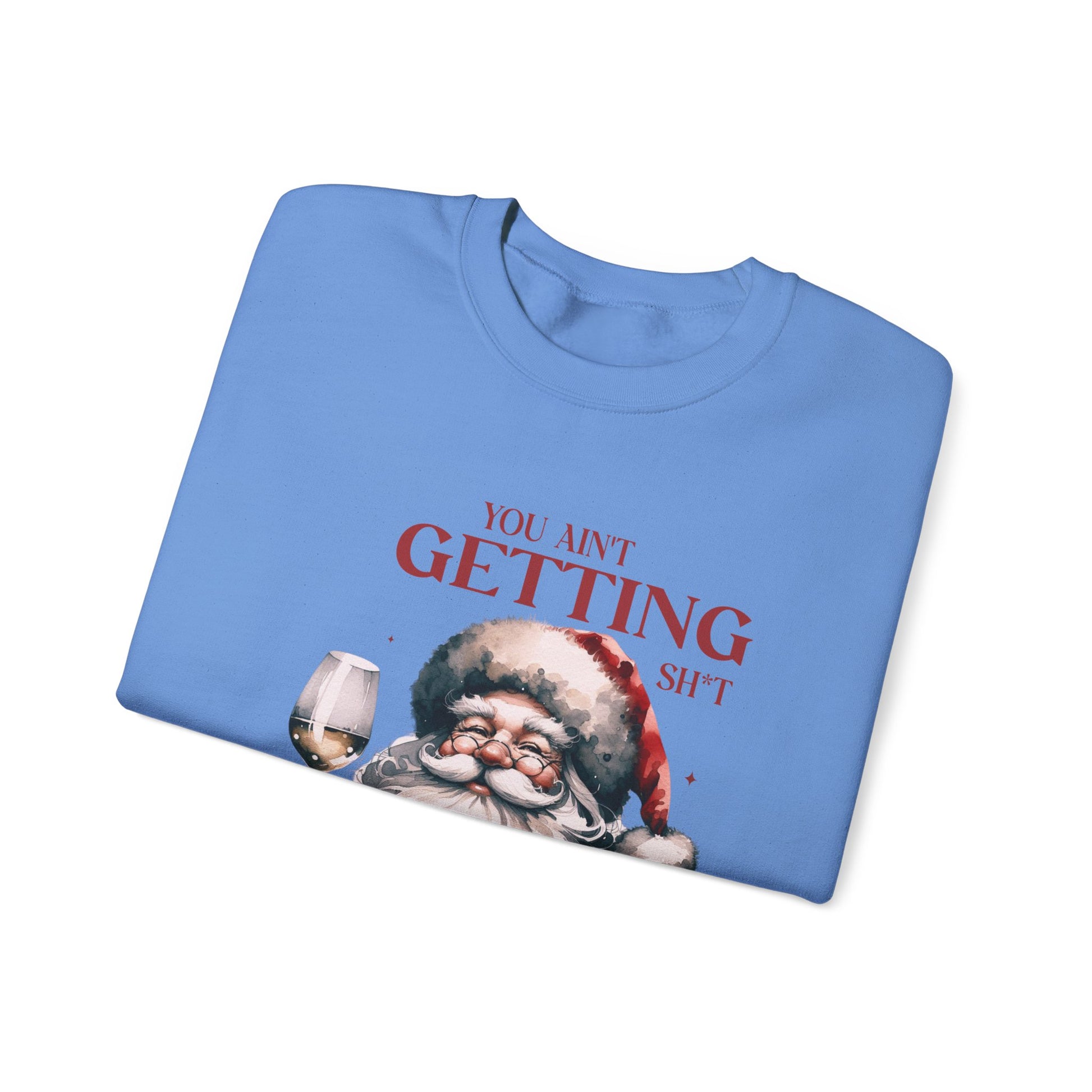 Santa Inspired, Funny Santa sweatshirt, Retro Santa sweatshirt - PopCultureByDesign36