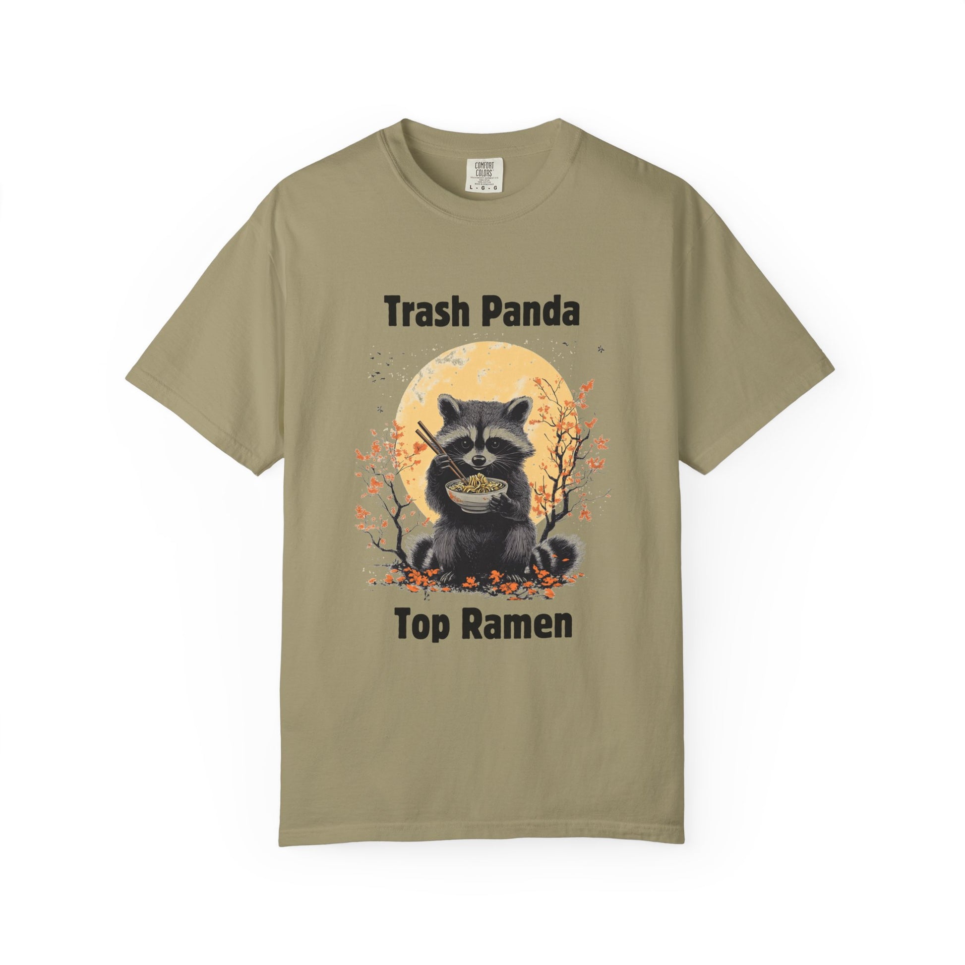 Raccoon Ramen T-Shirt, Foodie Lover Shirt, Ramen Noodle Bowl TShirt - PopCultureByDesign36