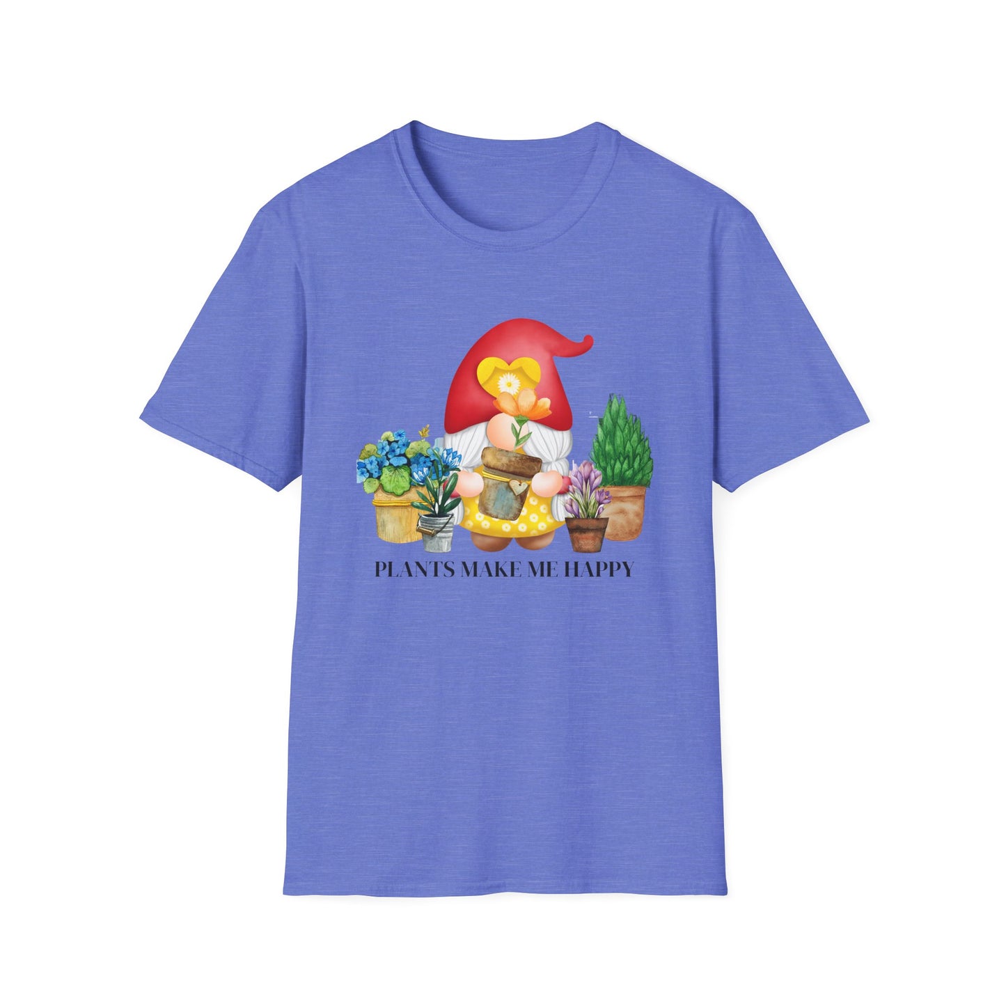 Plants make me happy, Funny Gardening Shirt, Botanic Shirt, Gift for Plant Lover - PopCultureByDesign36