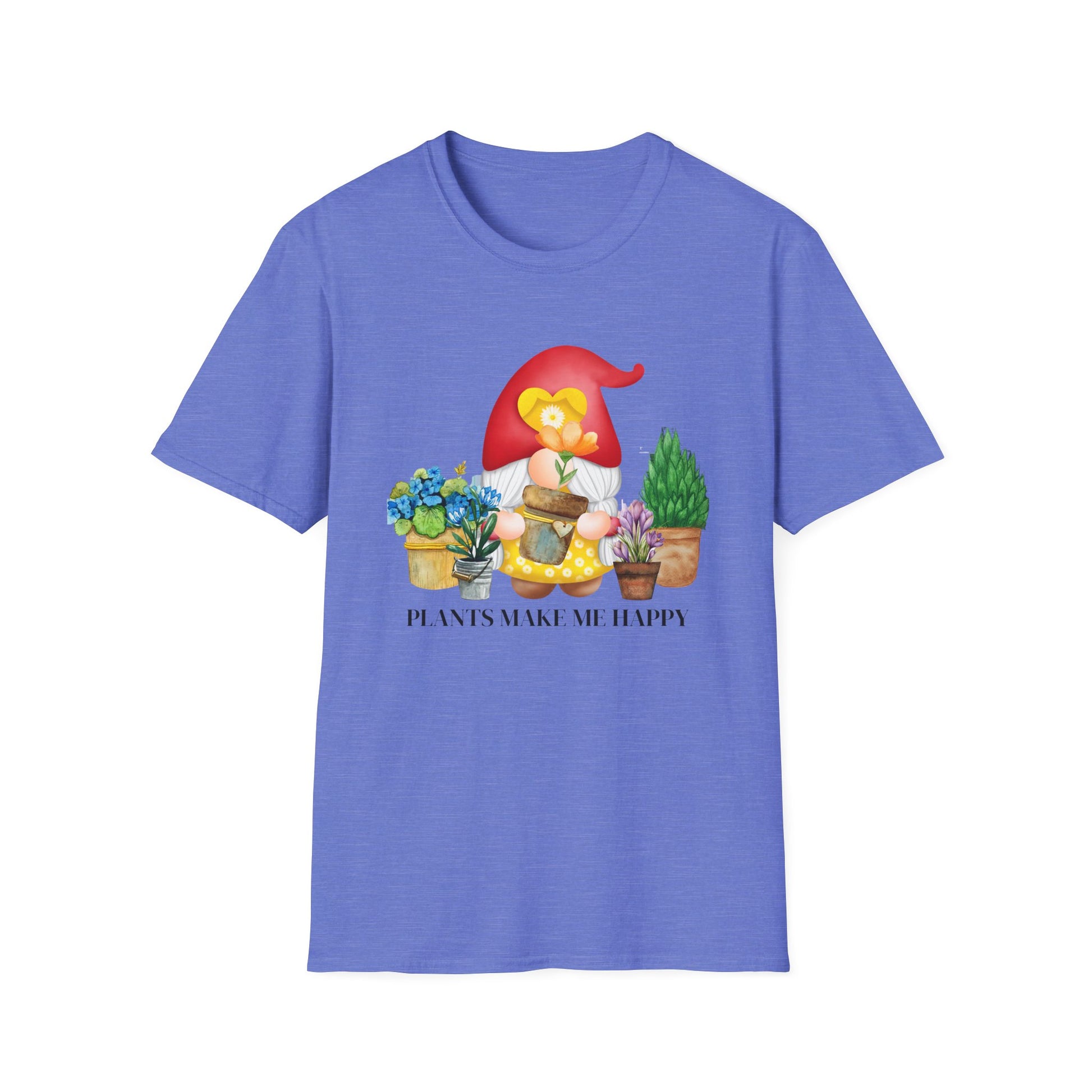 Plants make me happy, Funny Gardening Shirt, Botanic Shirt, Gift for Plant Lover - PopCultureByDesign36
