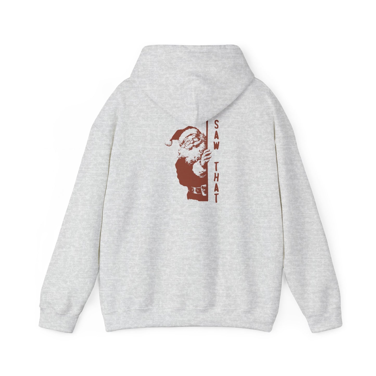 Christmas Santa Hoodie, Cozy Holiday Sweatshirt, Funny Santa Hoodie - PopCultureByDesign36