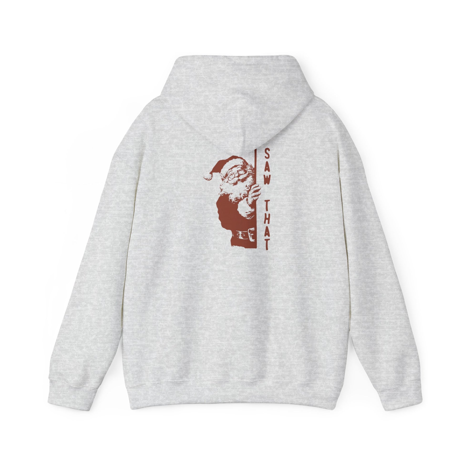 Christmas Santa Hoodie, Cozy Holiday Sweatshirt, Funny Santa Hoodie - PopCultureByDesign36