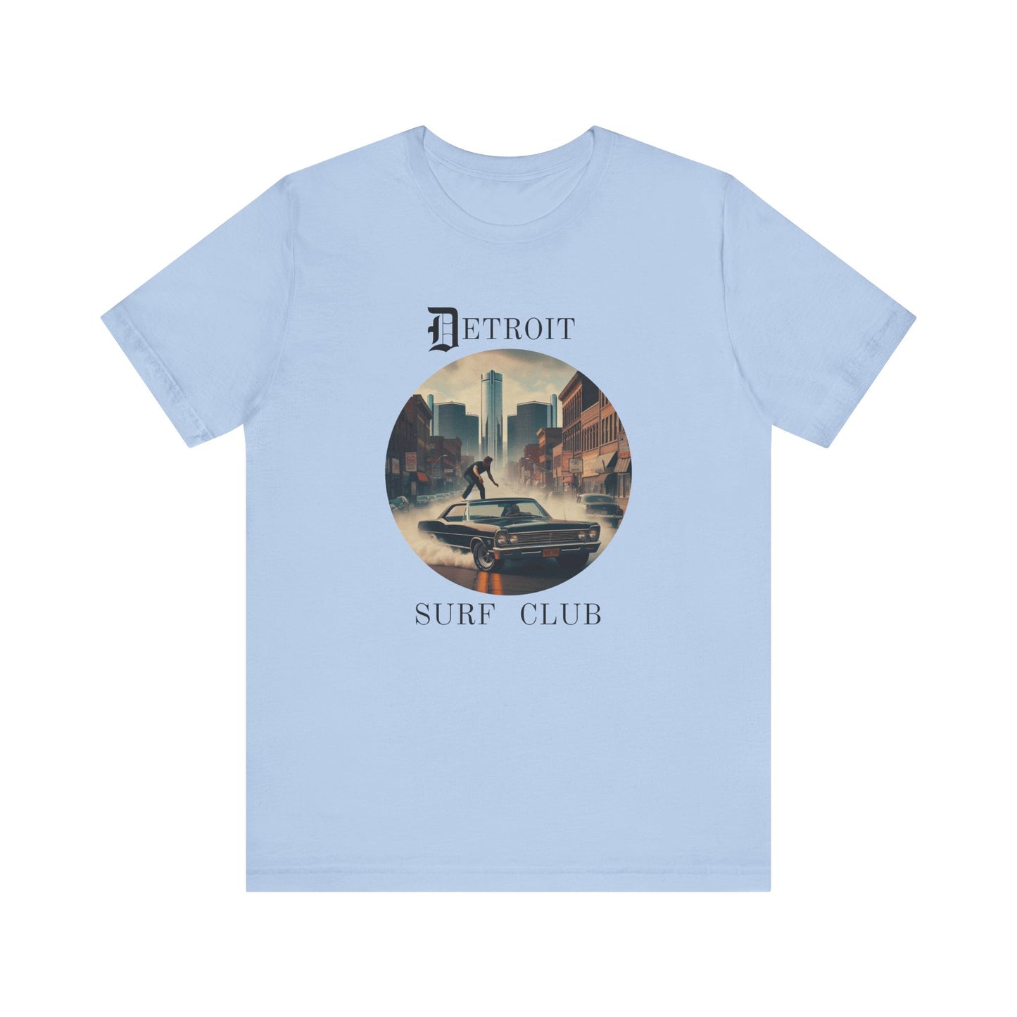Detroit Surf Club, Detroit T-Shirt, Detroit Sports, Detroit Pride - PopCultureByDesign36