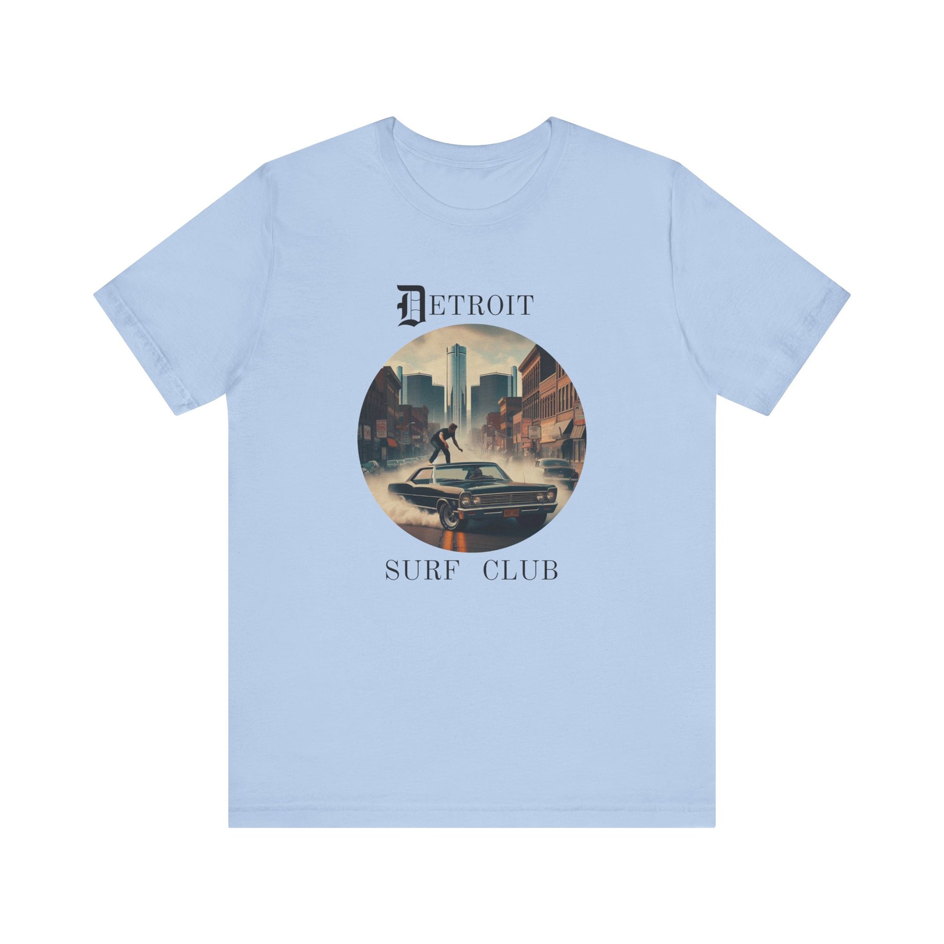 Detroit Surf Club, Detroit T-Shirt, Detroit Sports, Detroit Pride - PopCultureByDesign36