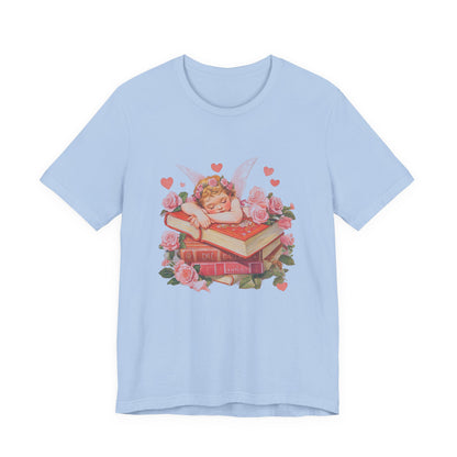 Reading Cupid Shirt, Funny Cupid Shirt, Cupid Love Shirt, Book Reader Shirt - PopCultureByDesign36
