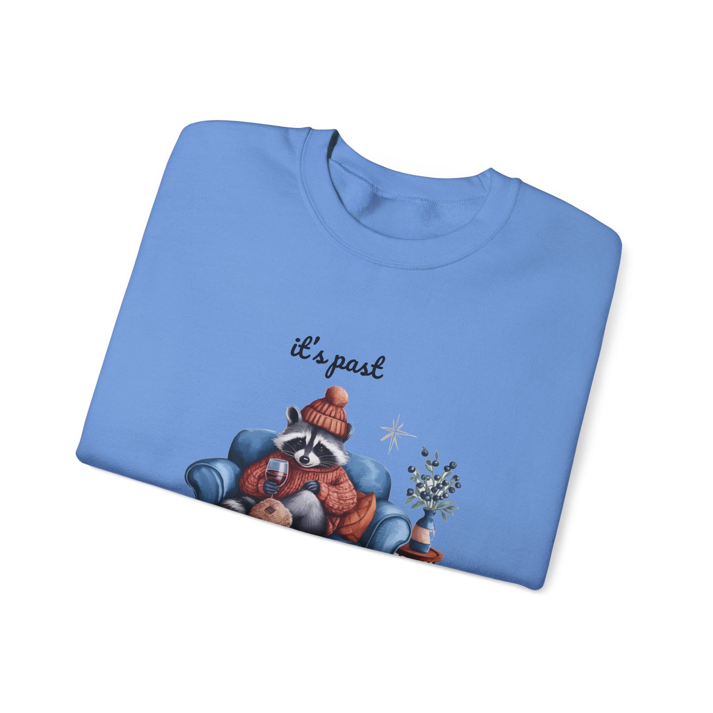 Funny Raccoon Sweatshirt, Cute Christmas Raccoon Sweatshirt, Christmas Sweatshirt - PopCultureByDesign36