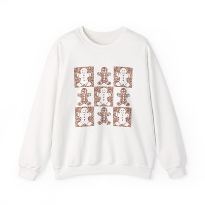 Gingerbread Cookie Croquet Sweatshirt, Holiday Baking Jumper - PopCultureByDesign36
