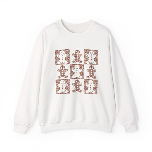 Gingerbread Cookie Croquet Sweatshirt, Holiday Baking Jumper - PopCultureByDesign36