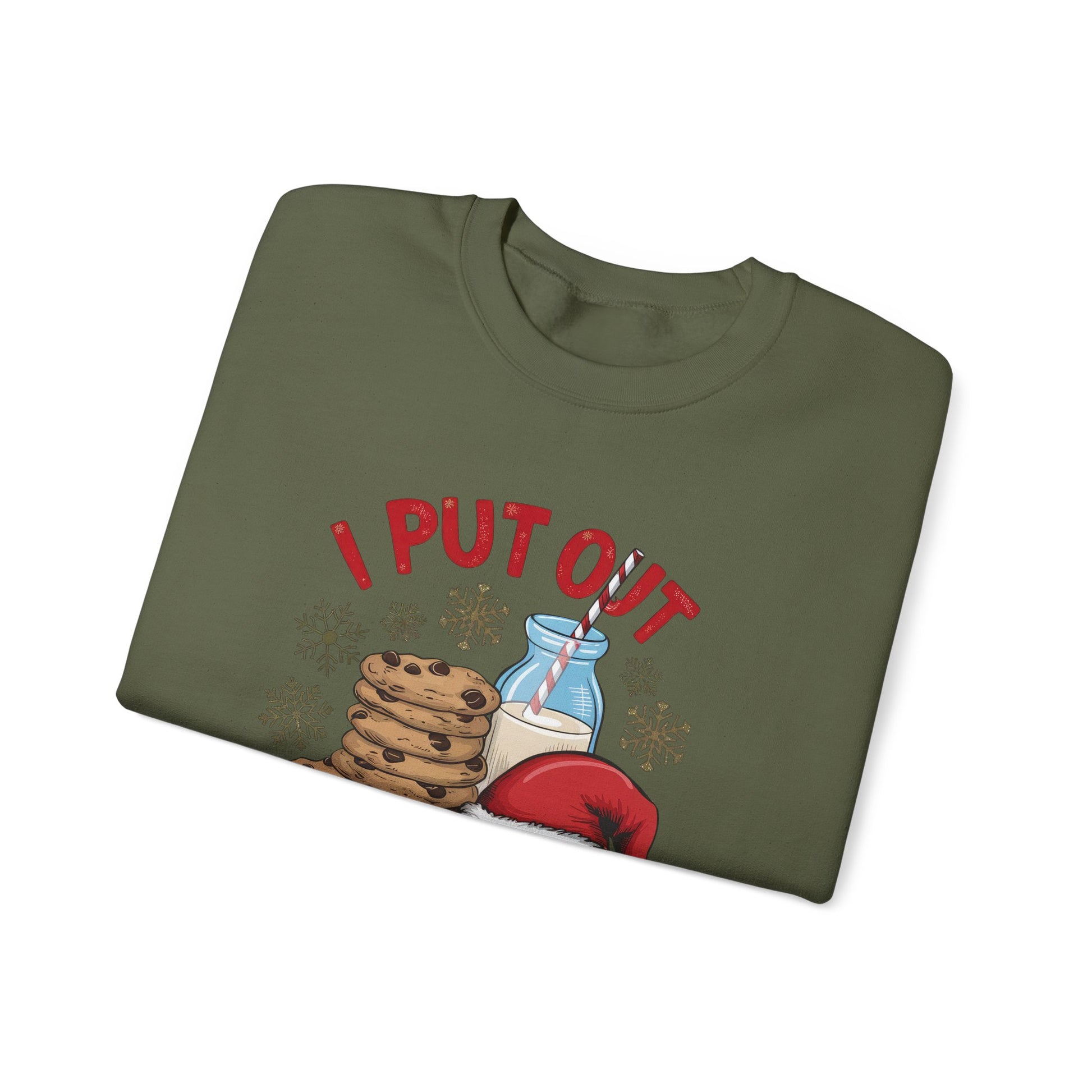 I Put Out For Santa Sweatshirt, Funny Christmas Shirt, Funny Santa Shirt - PopCultureByDesign36