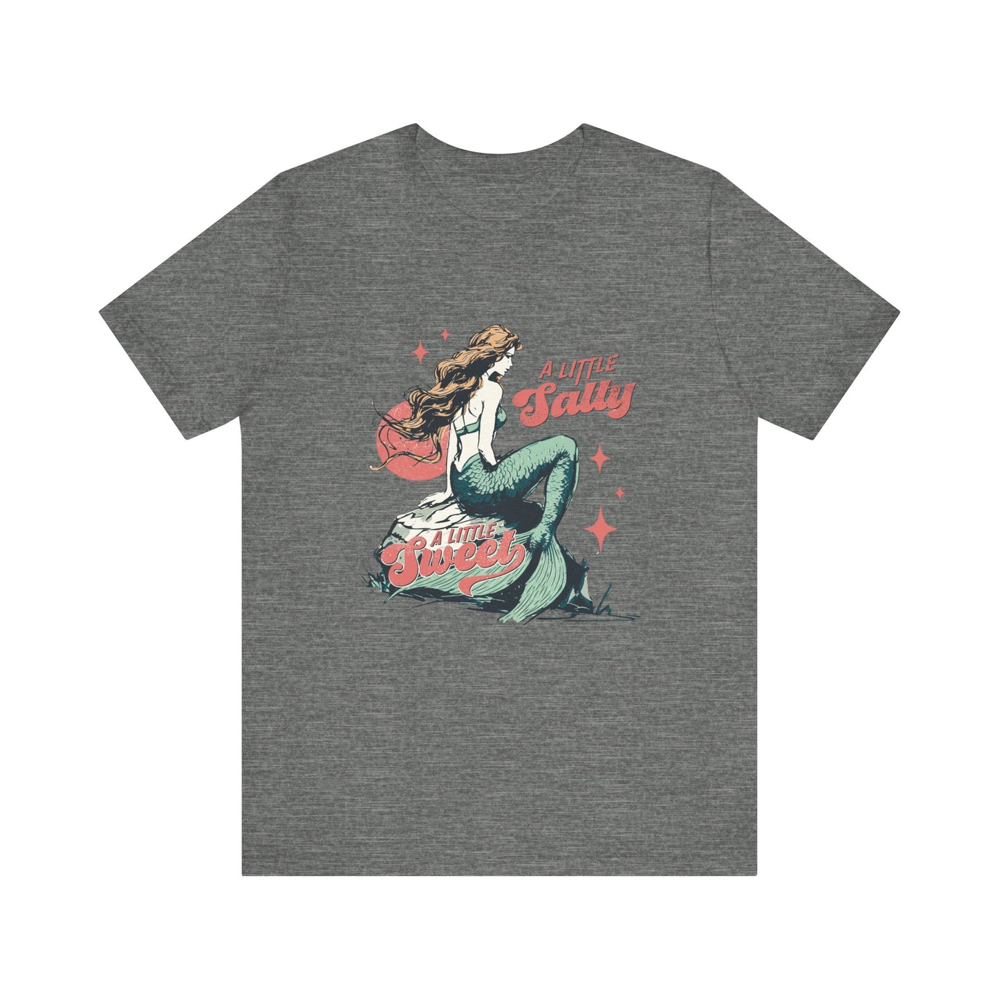 Mermaid TShirt, Summer Vibes Mermaid Shirt, Beach Sea Life - PopCultureByDesign36