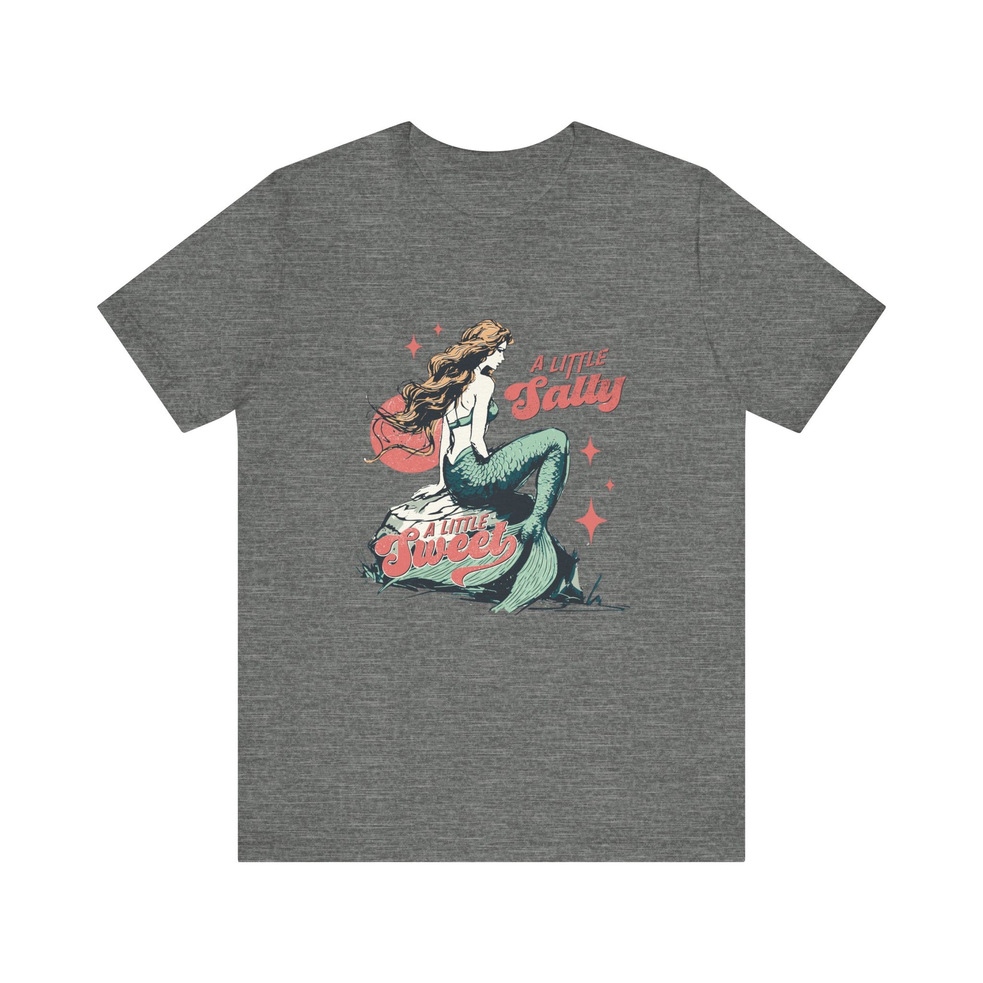 Mermaid TShirt, Summer Vibes Mermaid Shirt, Beach Sea Life - PopCultureByDesign36