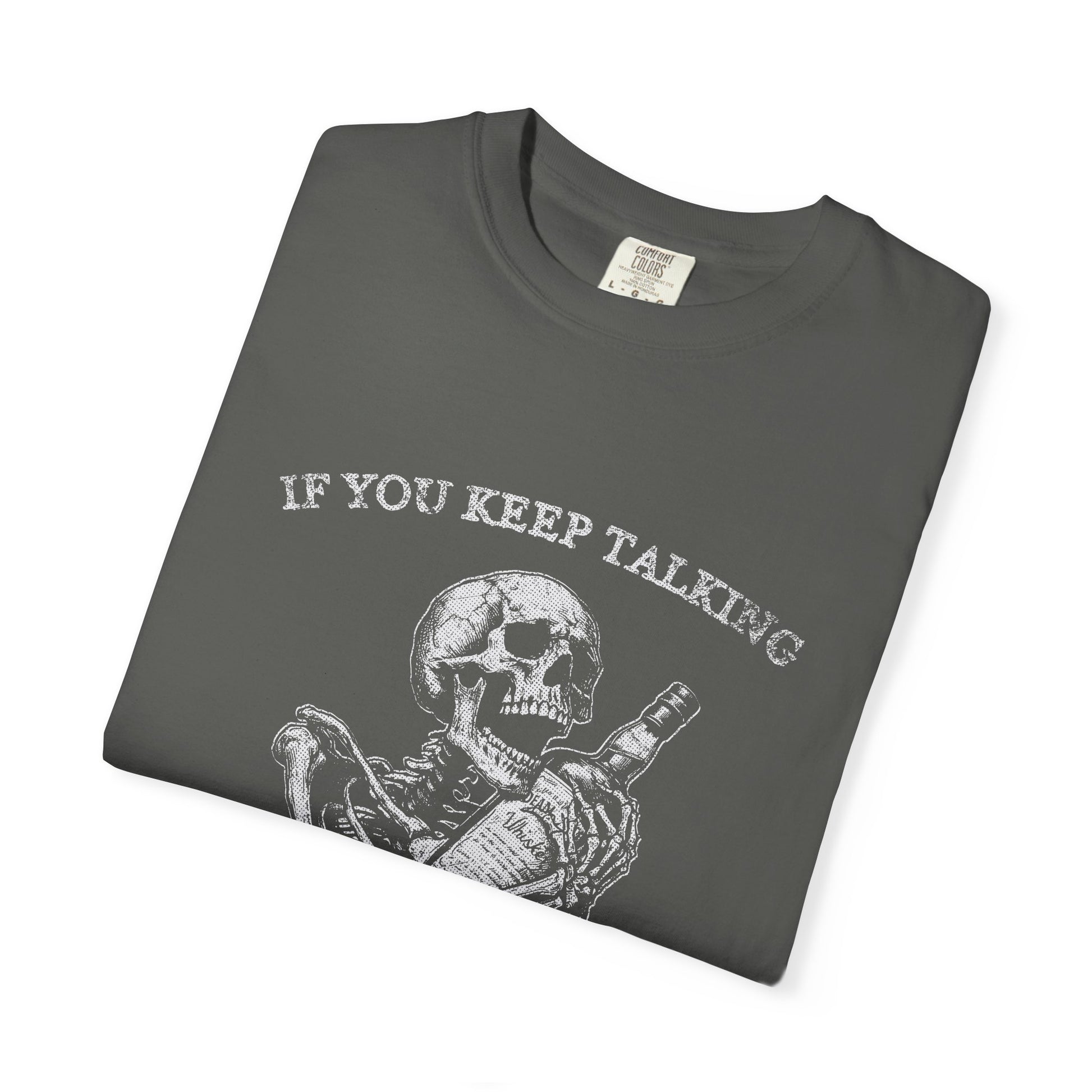 Skeleton Liquor T-shirt, Funny Drinking Tee, Alcohol Lover Gift - PopCultureByDesign36