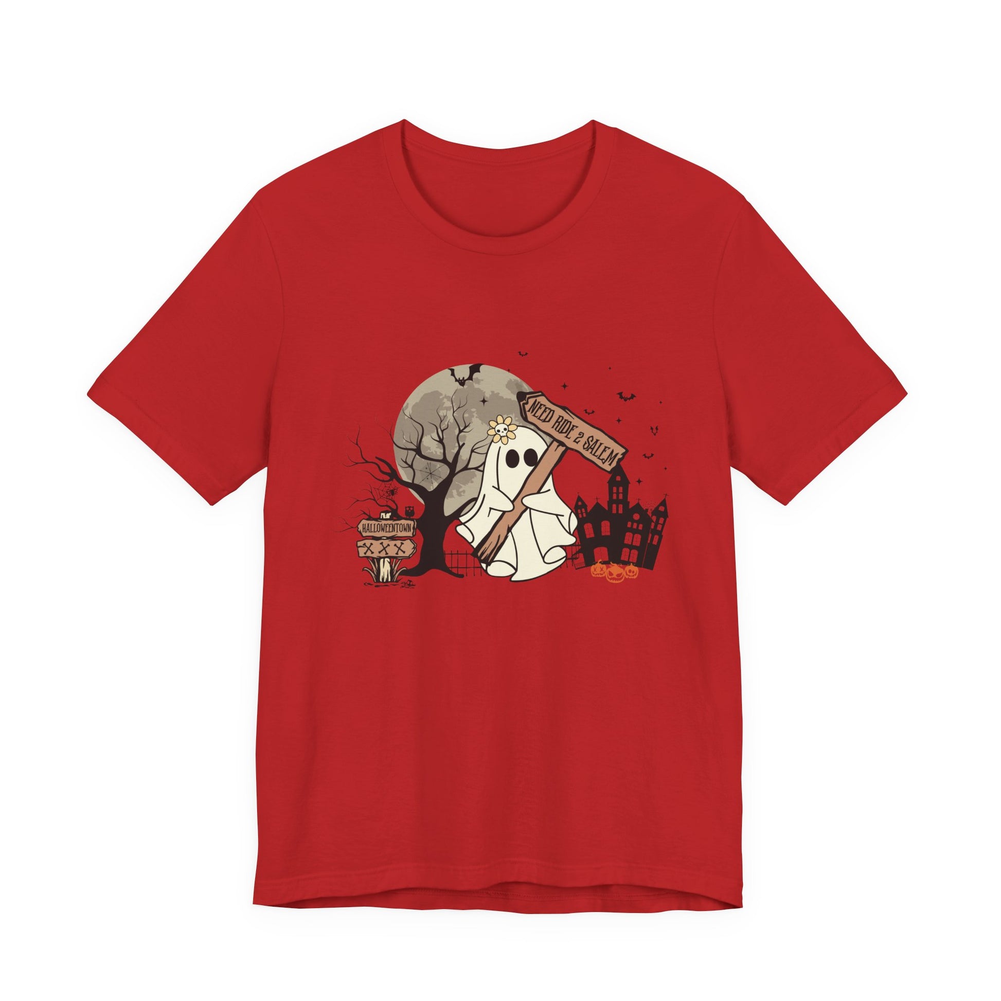 Funny Ghost Needing a Ride, Funny Ghost Shirt, Hitchhiking Ghost Shirt - PopCultureByDesign36
