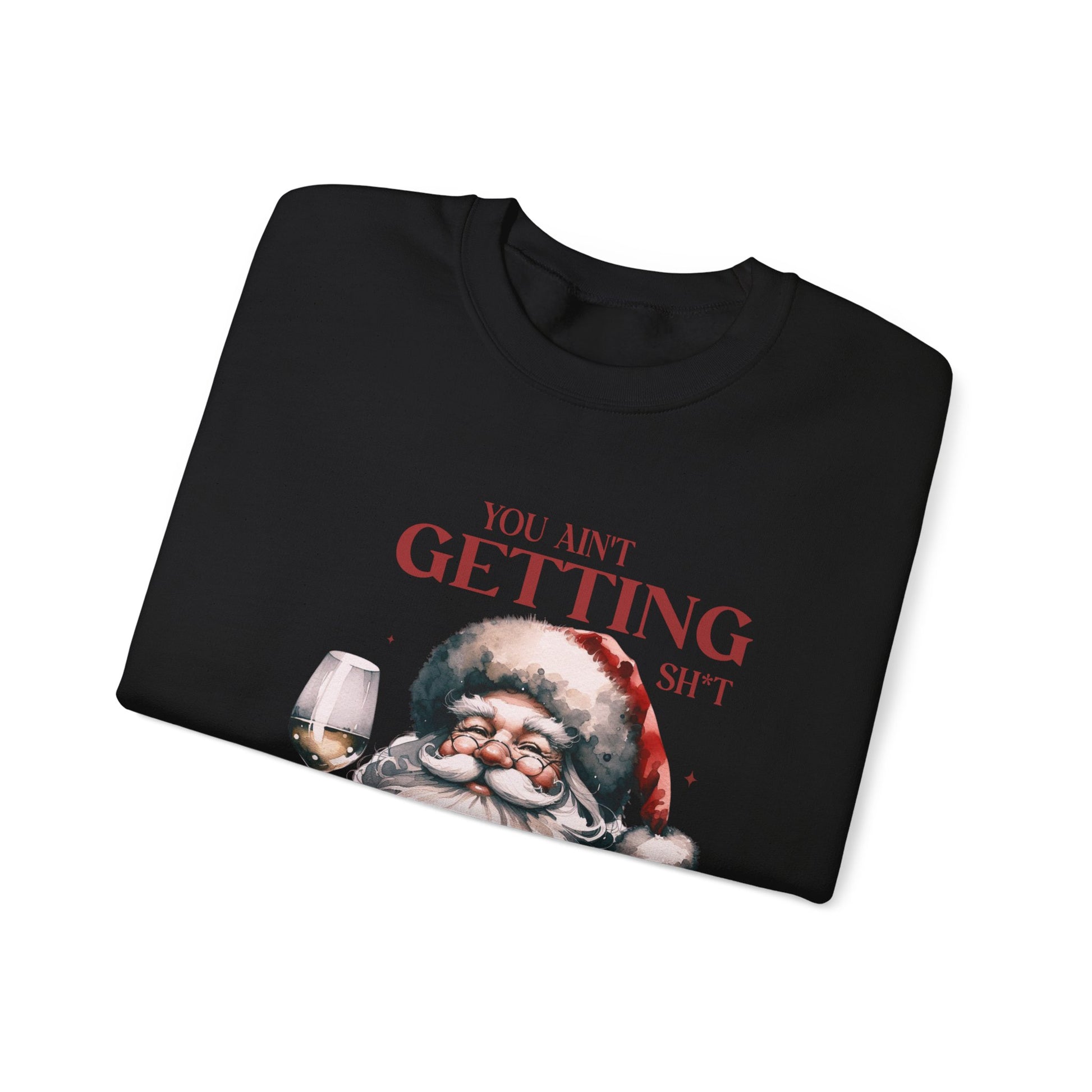 Santa Inspired, Funny Santa sweatshirt, Retro Santa sweatshirt - PopCultureByDesign36