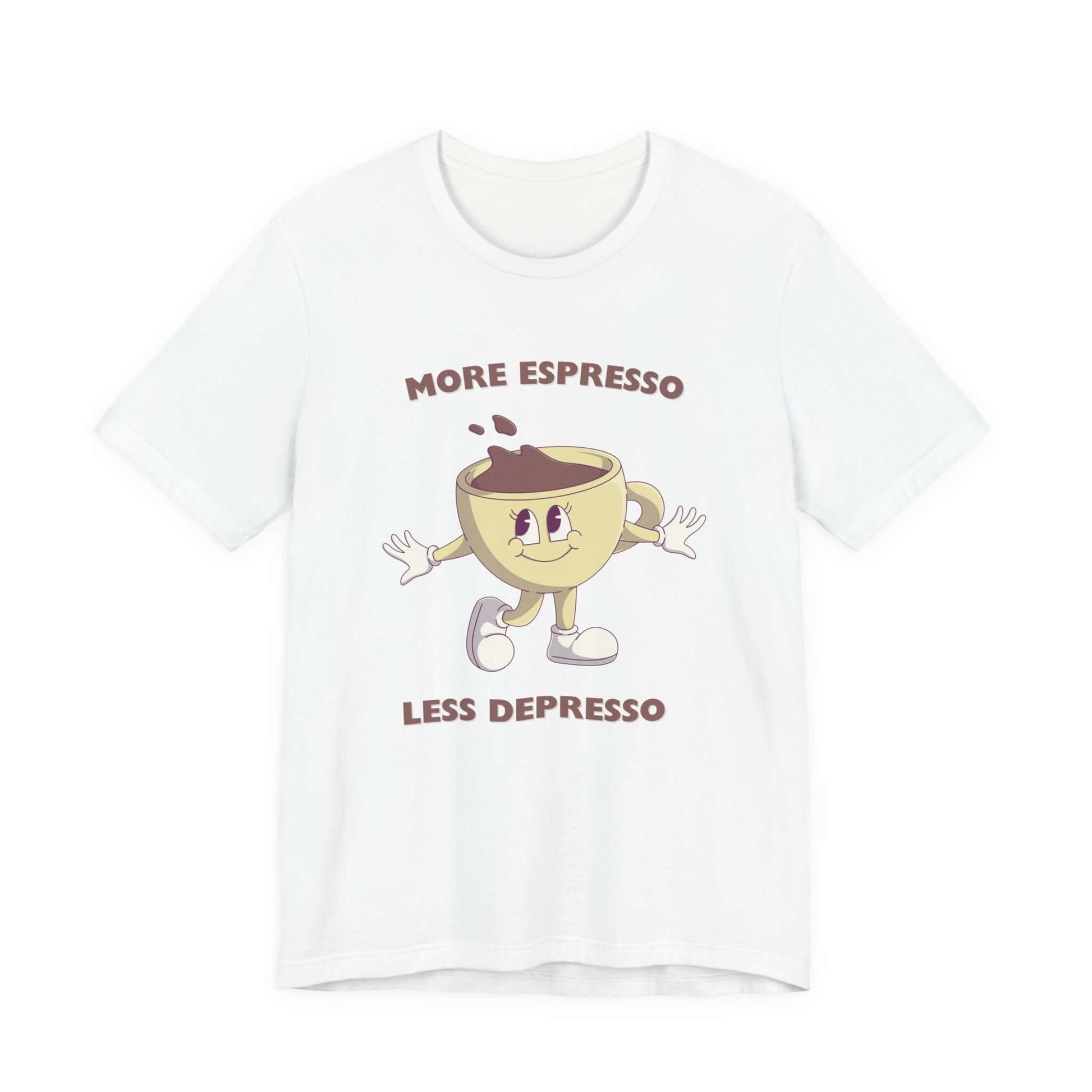 Funny Coffee Tshirt, Retro Graphic Tee, Coffee Shirt, Coffee Lover Gift - PopCultureByDesign36