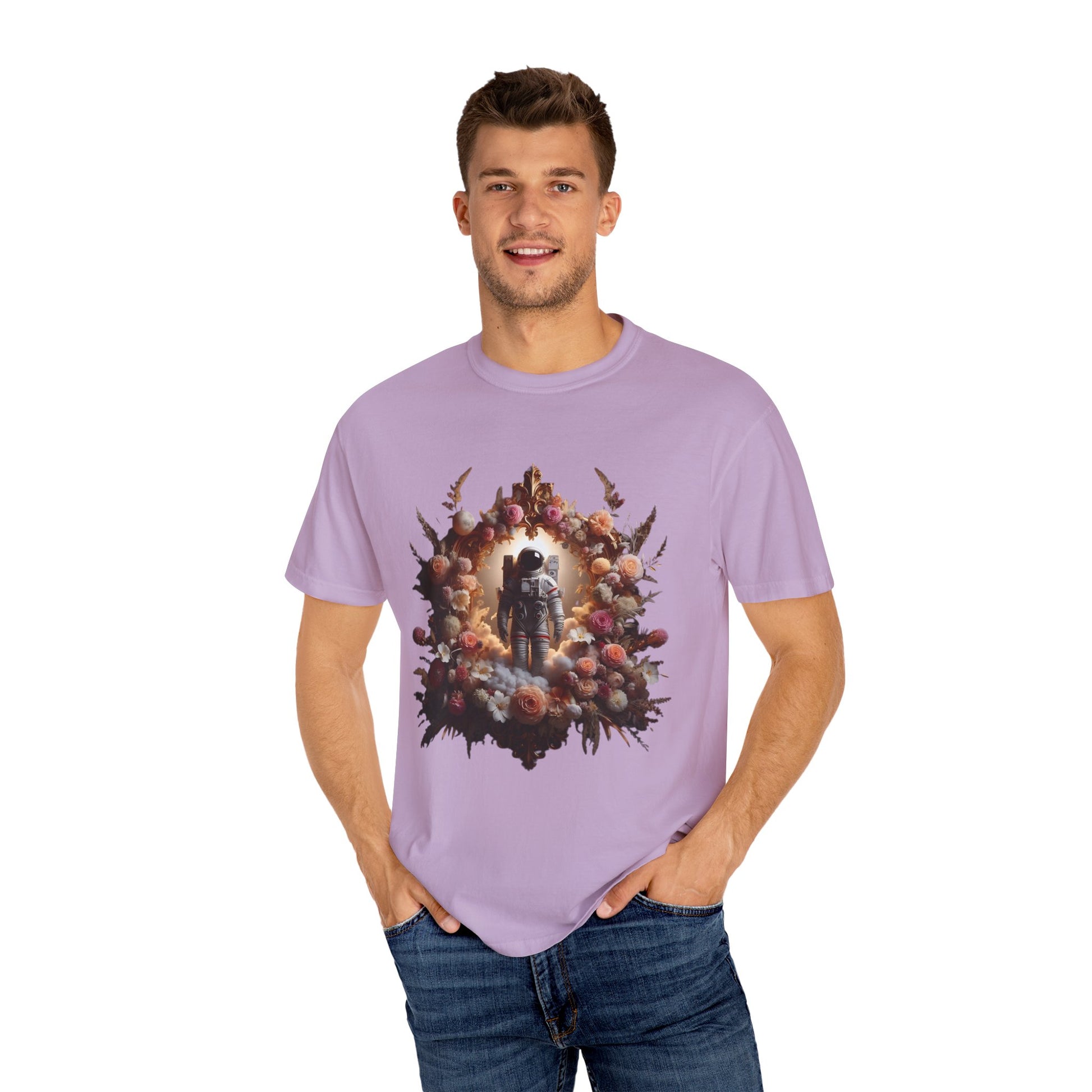 Astronaut Shirt, Boho Astronaut Shirt, Vintage Boho Womens Space Shirt - PopCultureByDesign36