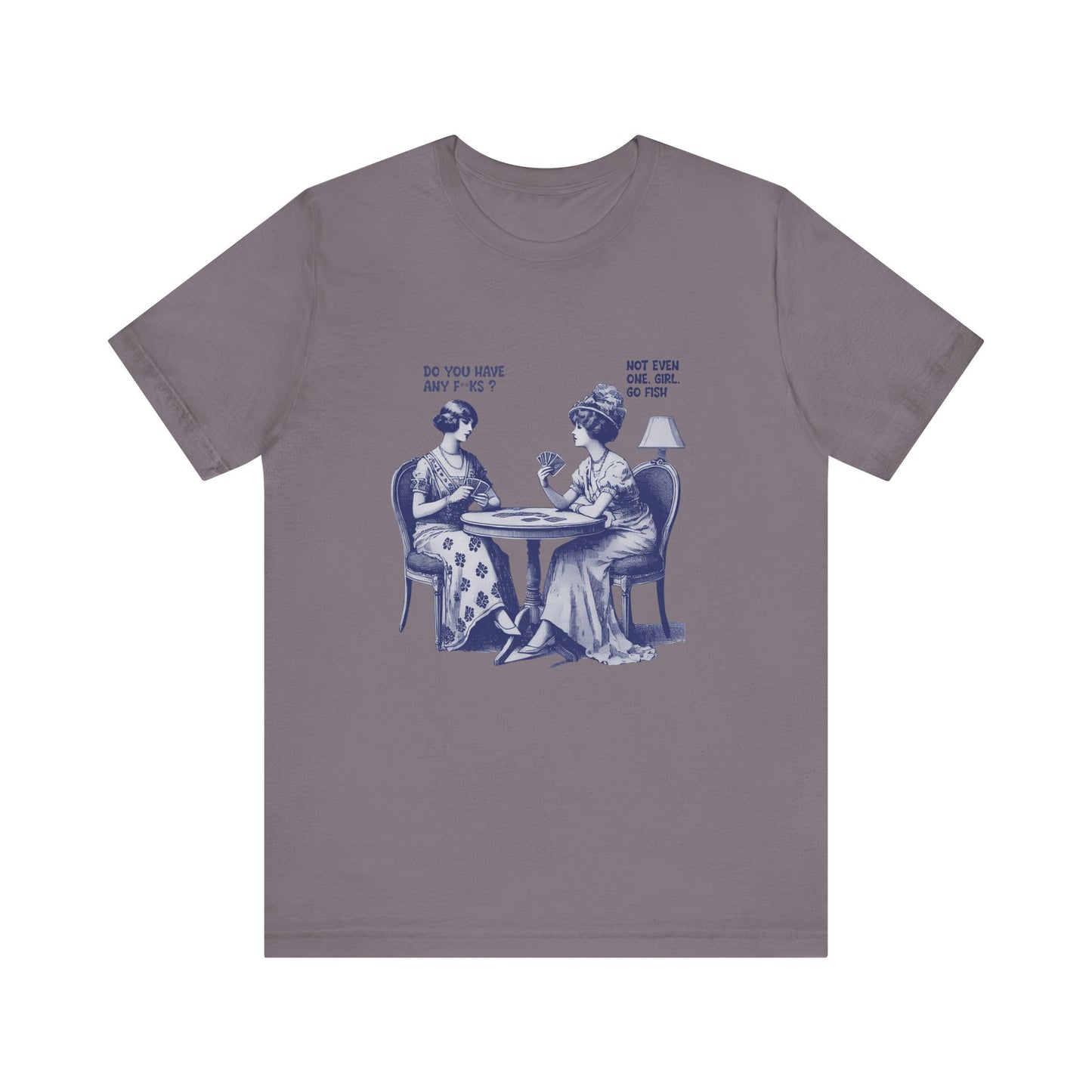 Funny Card Playing Tee, Card Playing Lovers Tee, Vintage Style Top - PopCultureByDesign36