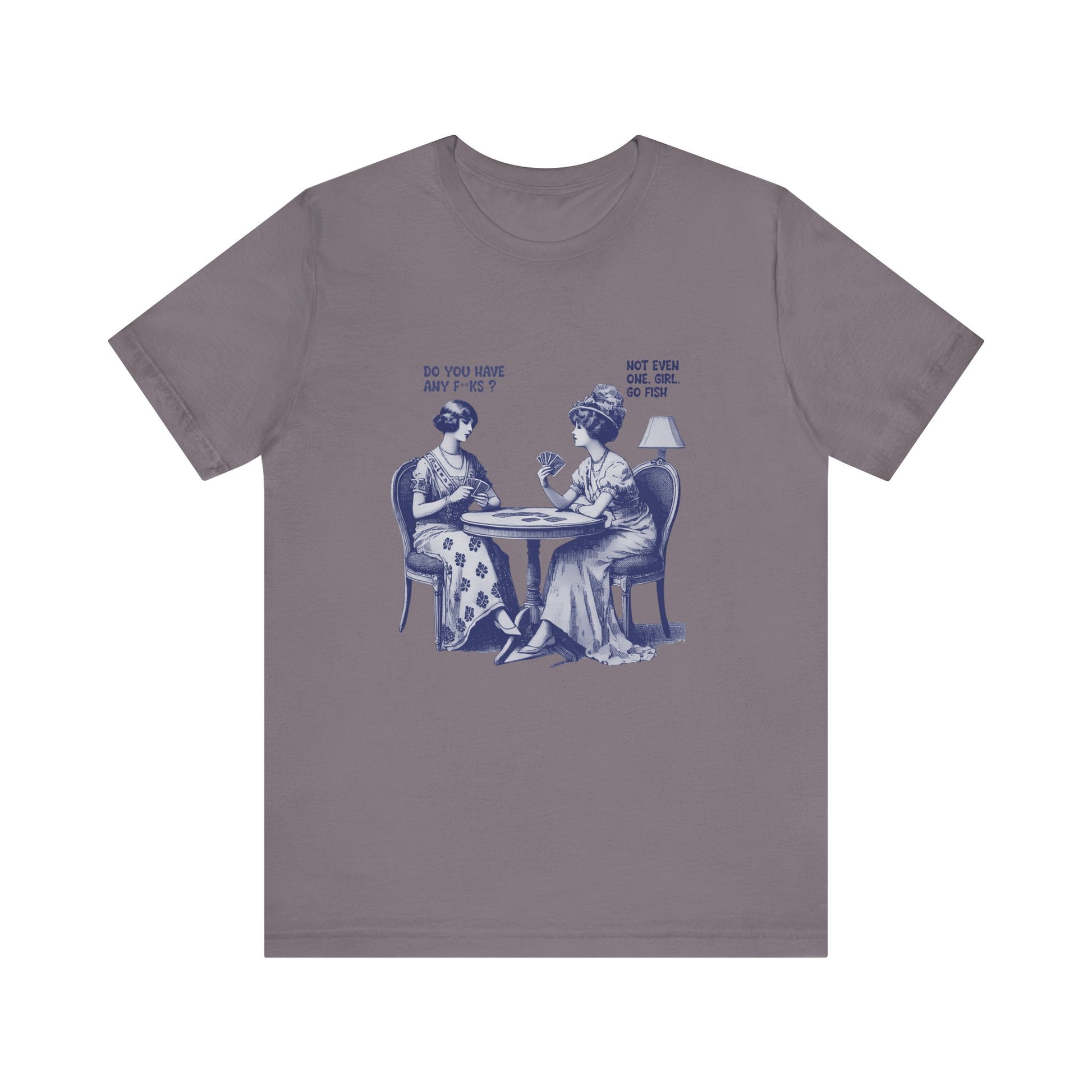 Funny Card Playing Tee, Card Playing Lovers Tee, Vintage Style Top - PopCultureByDesign36