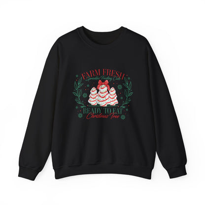 Farm Fresh Christmas Tree Cakes Shirt, Christmas Cake Sweatshirt - PopCultureByDesign36