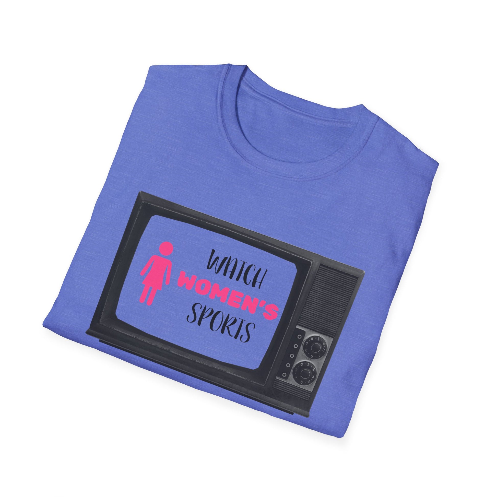 Watch Womens Sports, Women's Sports Supportive T-Shirt, Women In Sports - PopCultureByDesign36