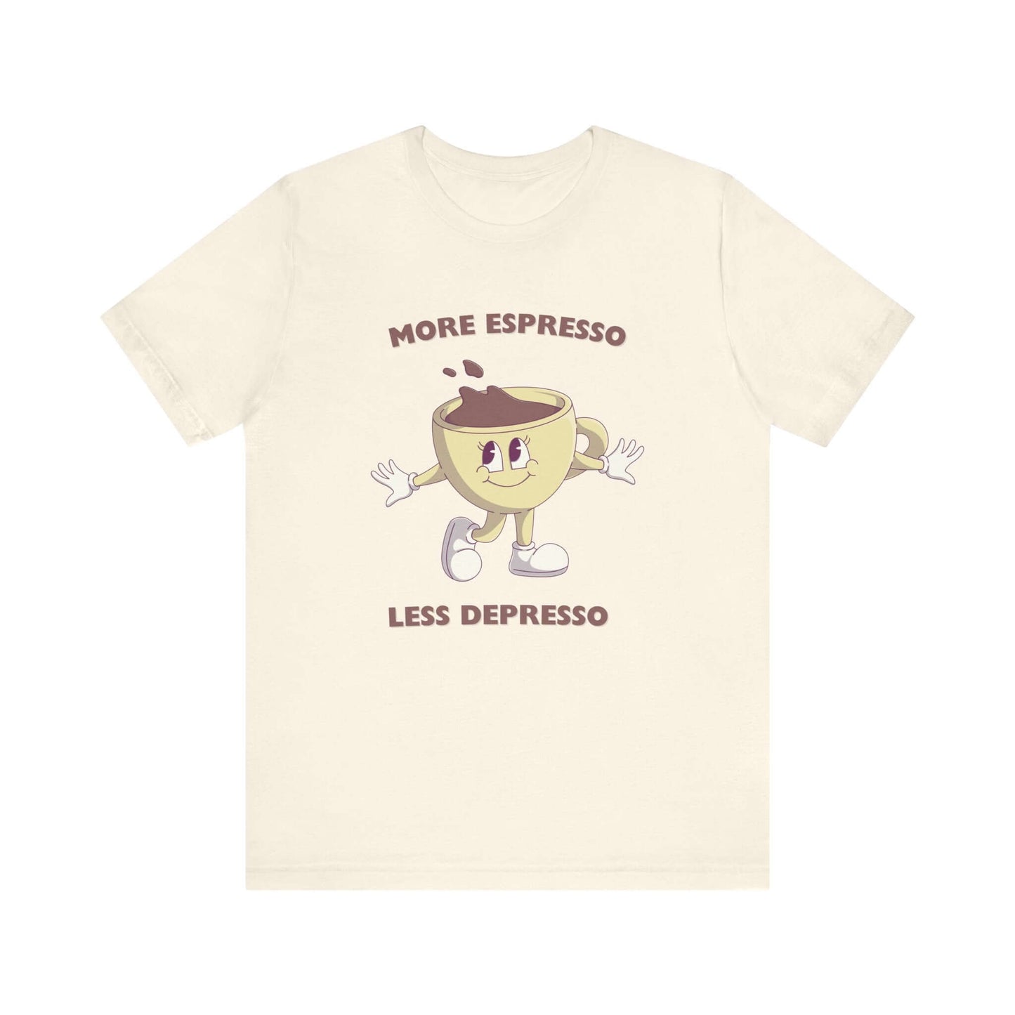 Funny Coffee Tshirt, Retro Graphic Tee, Coffee Shirt, Coffee Lover Gift - PopCultureByDesign36