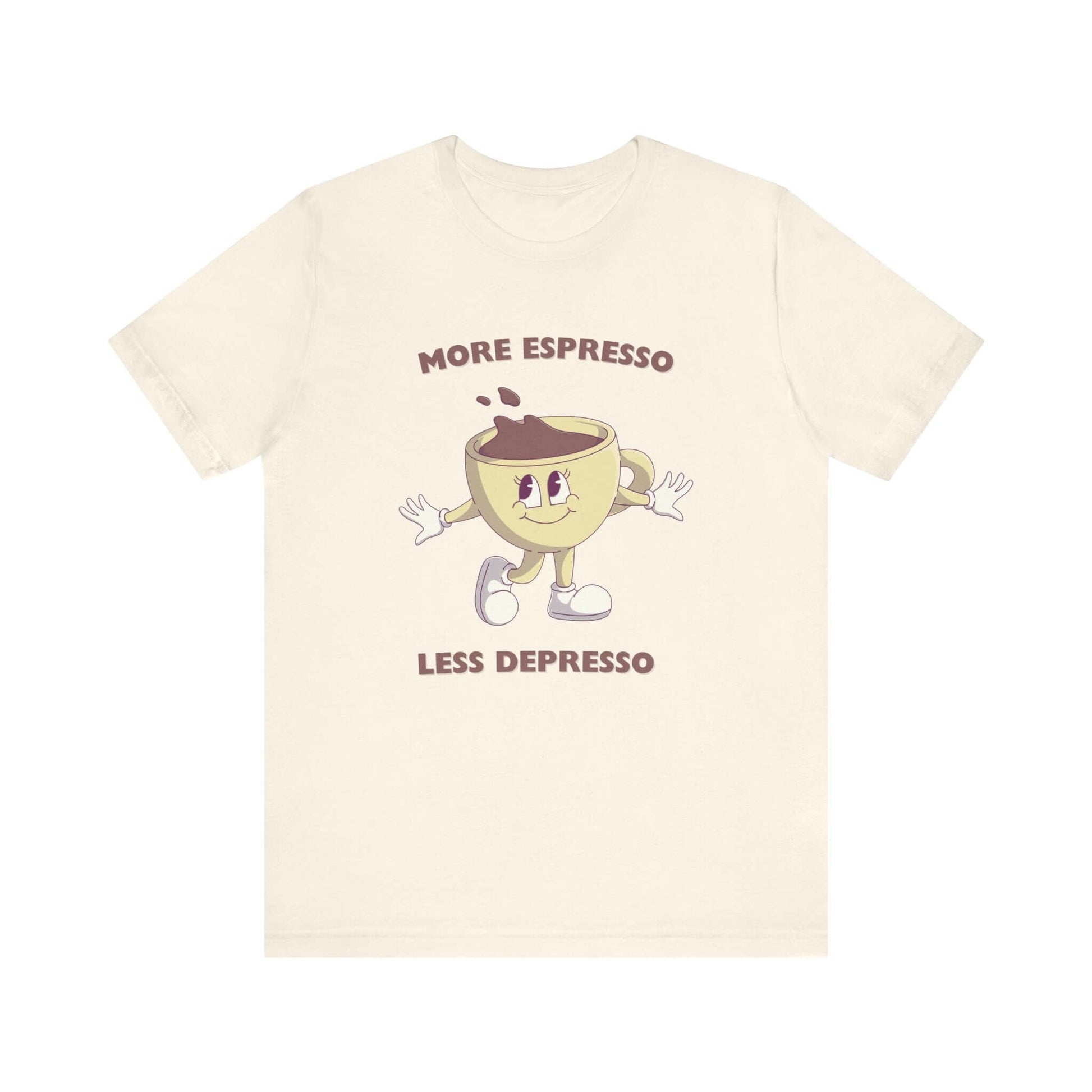 Funny Coffee Tshirt, Retro Graphic Tee, Coffee Shirt, Coffee Lover Gift - PopCultureByDesign36