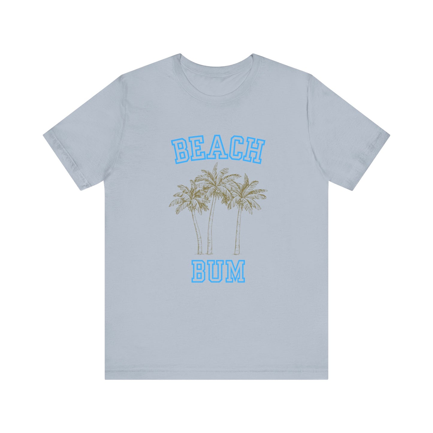 Beach Bum Palm Tree Shirt, Tropical Island Vacation Clothing, Palm Tree Lover Gift - PopCultureByDesign36
