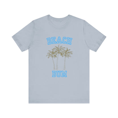 Beach Bum Palm Tree Shirt, Tropical Island Vacation Clothing, Palm Tree Lover Gift - PopCultureByDesign36