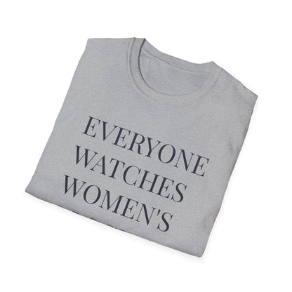 Womens Soccer T-Shirt, Female Athlete Sports Women's Sports - PopCultureByDesign36