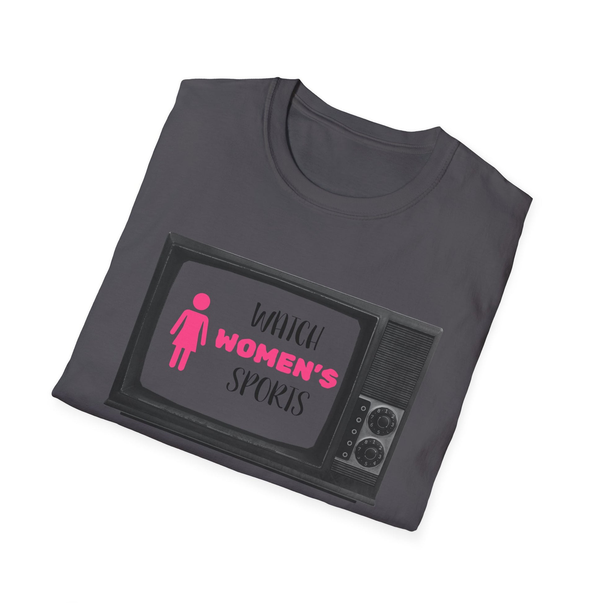 Watch Womens Sports, Women's Sports Supportive T-Shirt, Women In Sports - PopCultureByDesign36