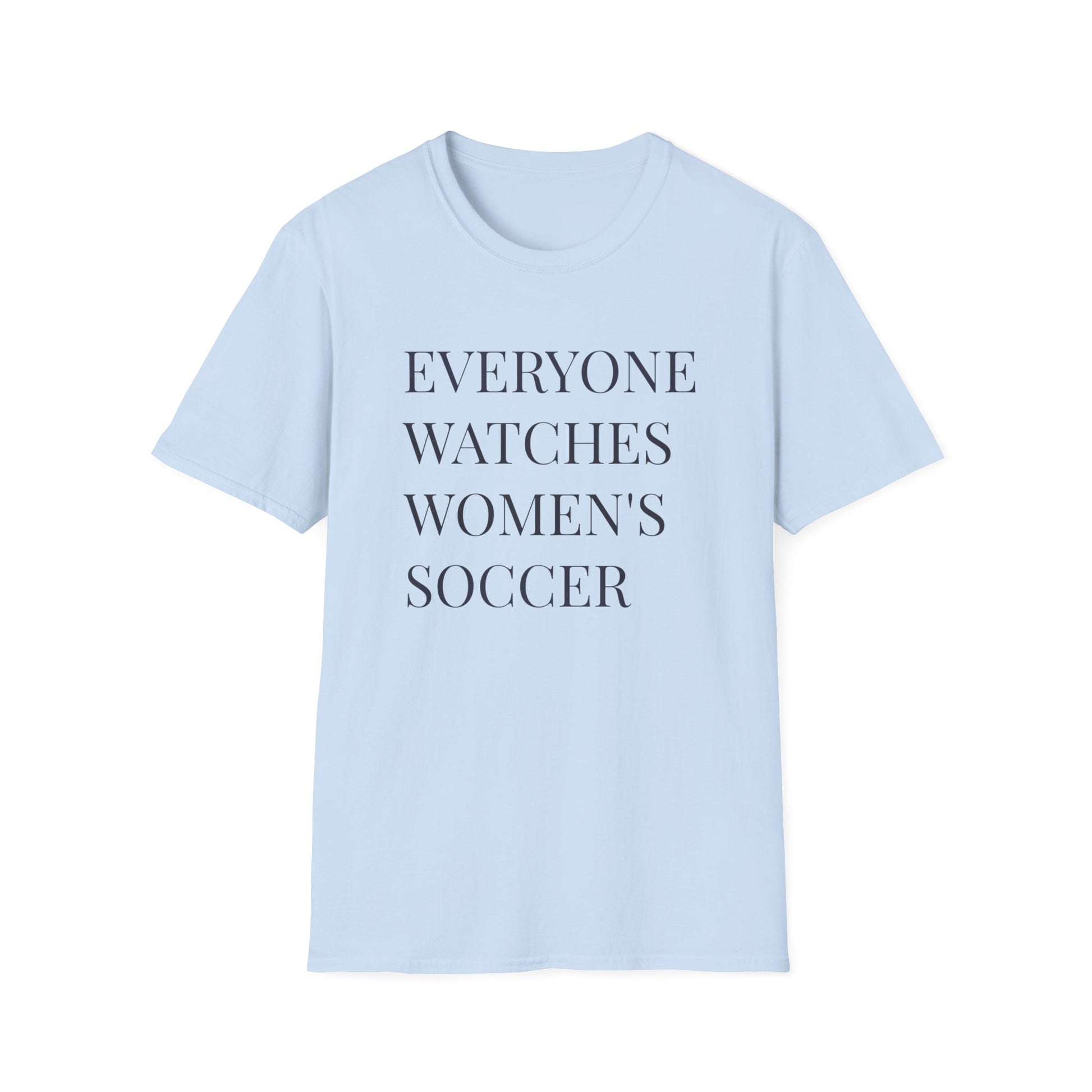 Womens Soccer T-Shirt, Female Athlete Sports Women's Sports - PopCultureByDesign36