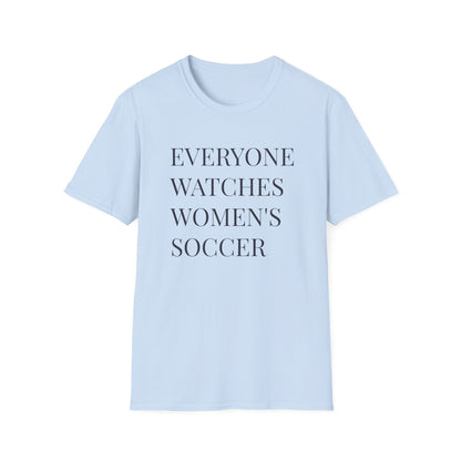 Womens Soccer T-Shirt, Female Athlete Sports Women's Sports - PopCultureByDesign36