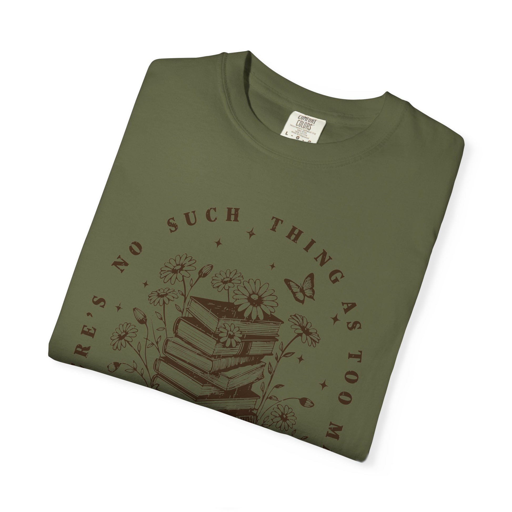 Book Lover Tee, Relaxation Vibes Shirt, Mindfulness Gift, Cozy Reading Top - PopCultureByDesign36