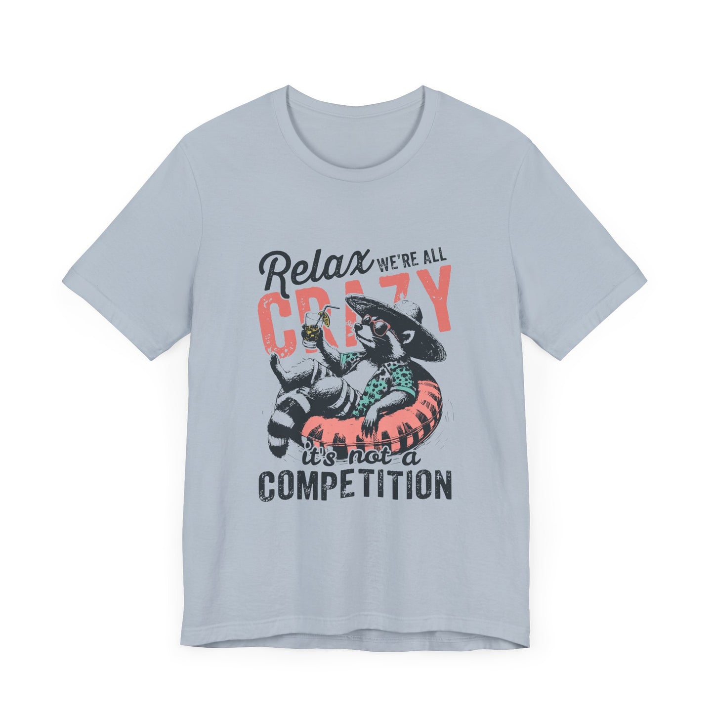 Raccoon Funny Graphic Shirt, Trash Panda Tee, Silly Raccoon - PopCultureByDesign36