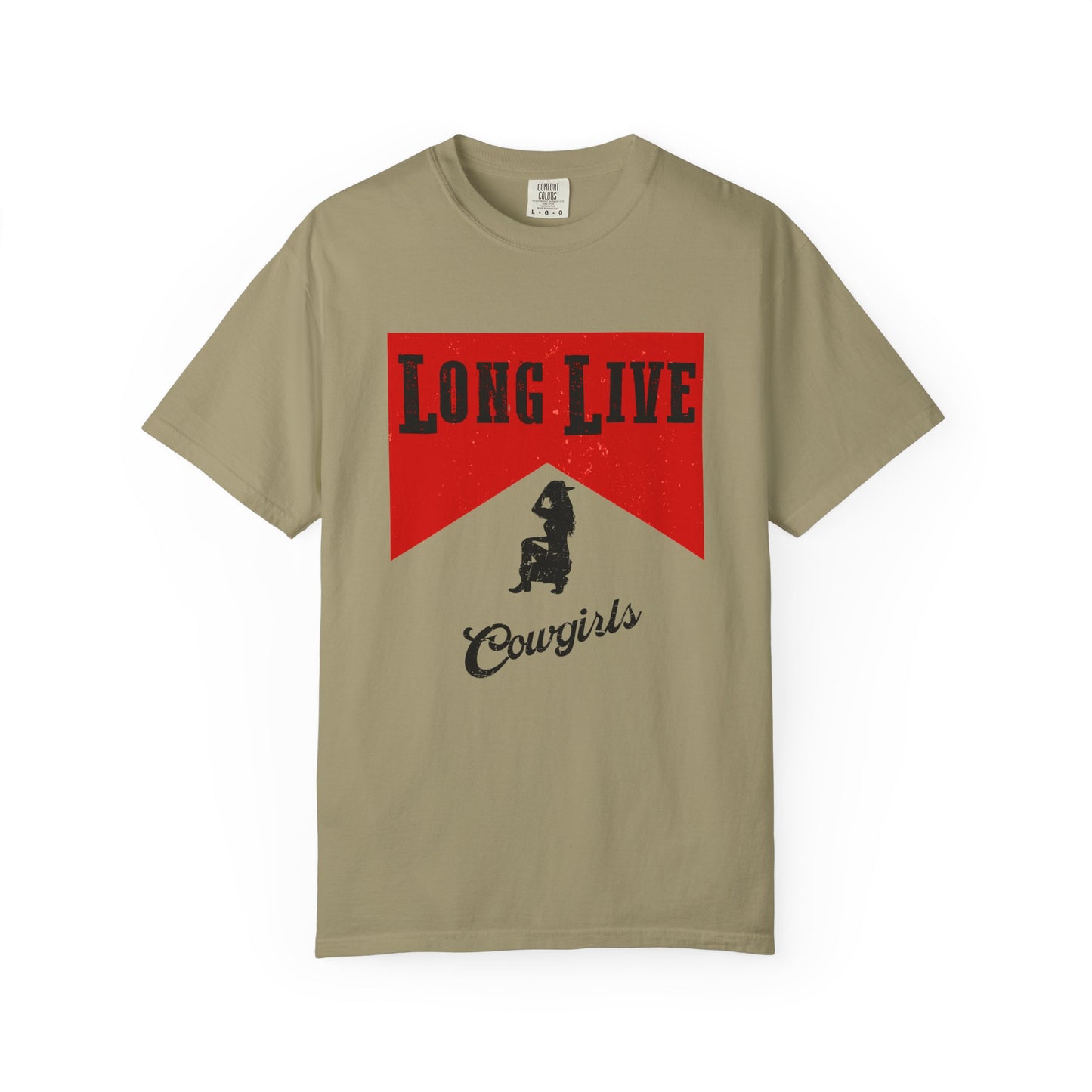 Comfort Colors Long Live Cowgirls western graphic shirt, Rodeo shirt - PopCultureByDesign36