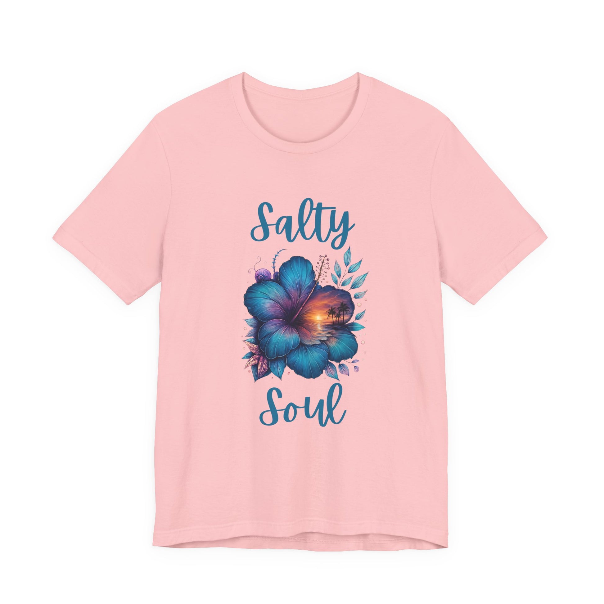 Summer Salty Soul T-shirt, Trendy Summer Shirt, Retro Summer T-shirt - PopCultureByDesign36
