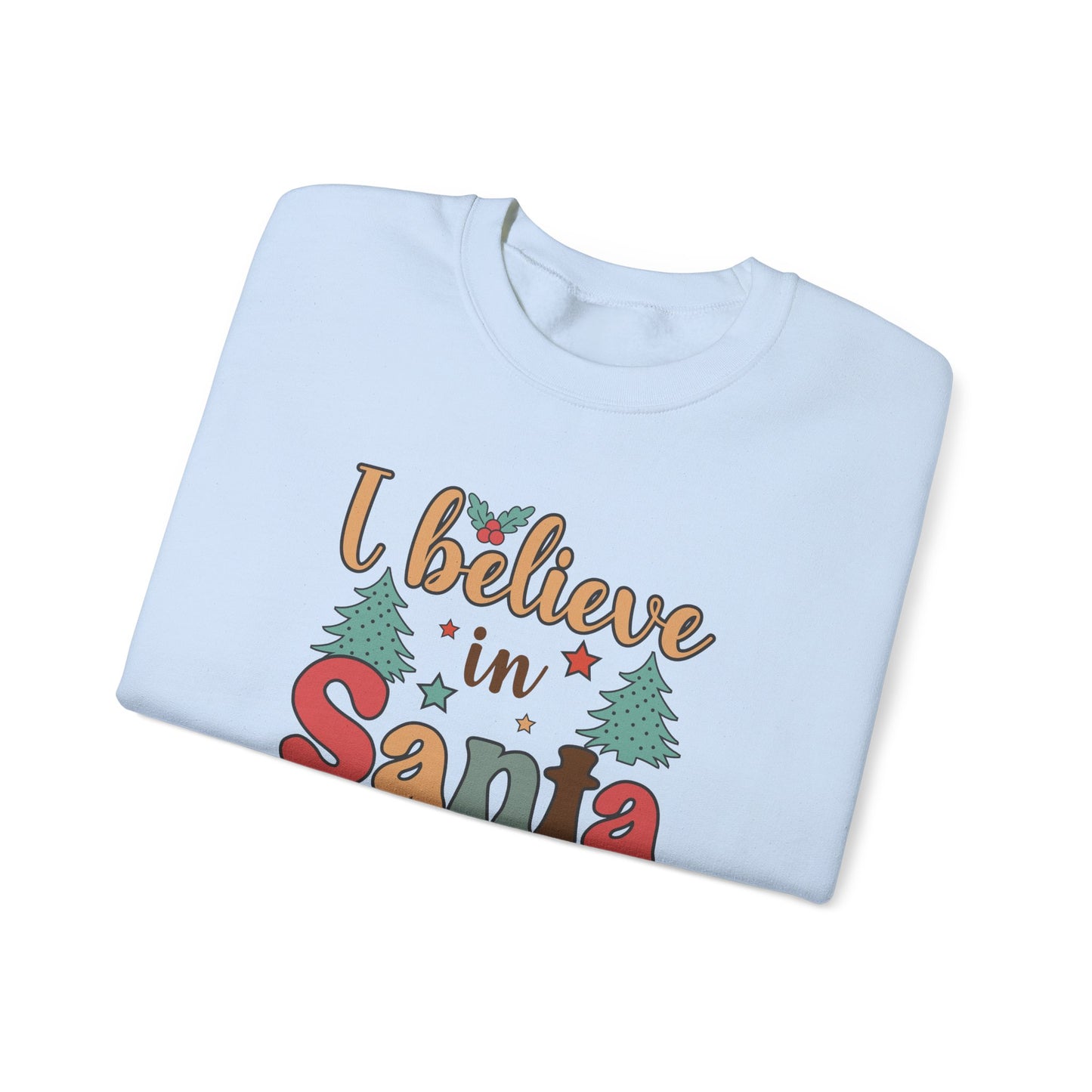 I Believe in Santa Paws Shirt, Christmas Dog Shirt, Santa Paws Shirt - PopCultureByDesign36