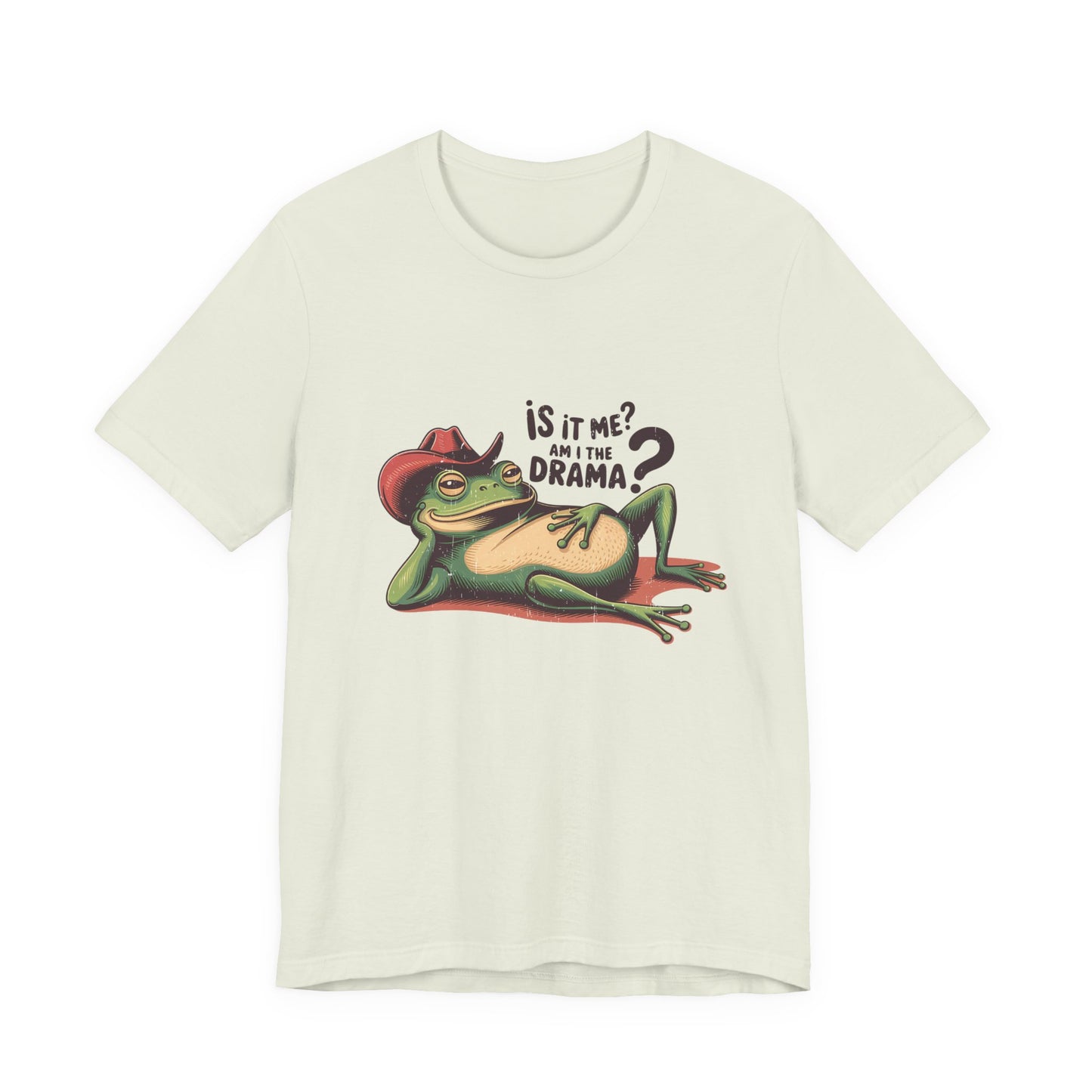Am I The Drama Shirt, Funny Frog Joke T-Shirt, Meme Frog Shirt - PopCultureByDesign36