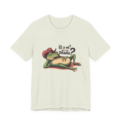 Am I The Drama Shirt, Funny Frog Joke T-Shirt, Meme Frog Shirt - PopCultureByDesign36