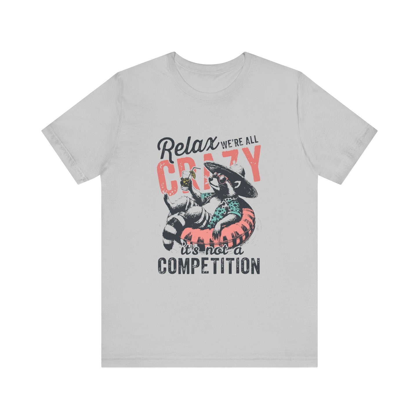 Raccoon Funny Graphic Shirt, Trash Panda Tee, Silly Raccoon - PopCultureByDesign36