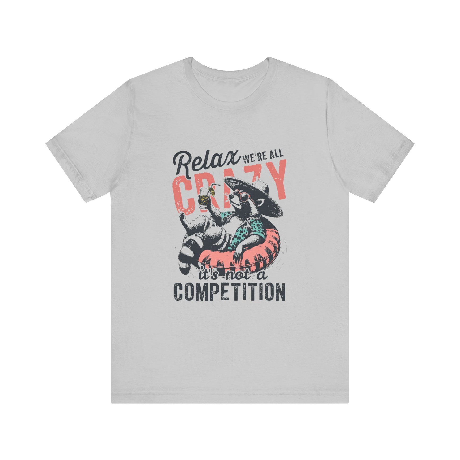 Raccoon Funny Graphic Shirt, Trash Panda Tee, Silly Raccoon - PopCultureByDesign36