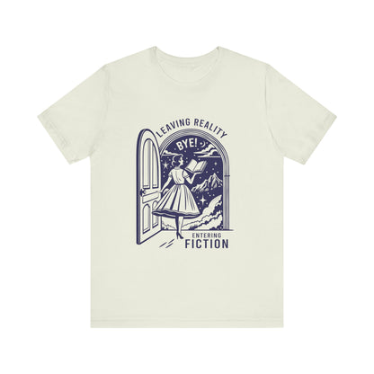 Leaving Reality, A Well Read Woman Shirt, Reading Shirt, Librarian Shirt - PopCultureByDesign36