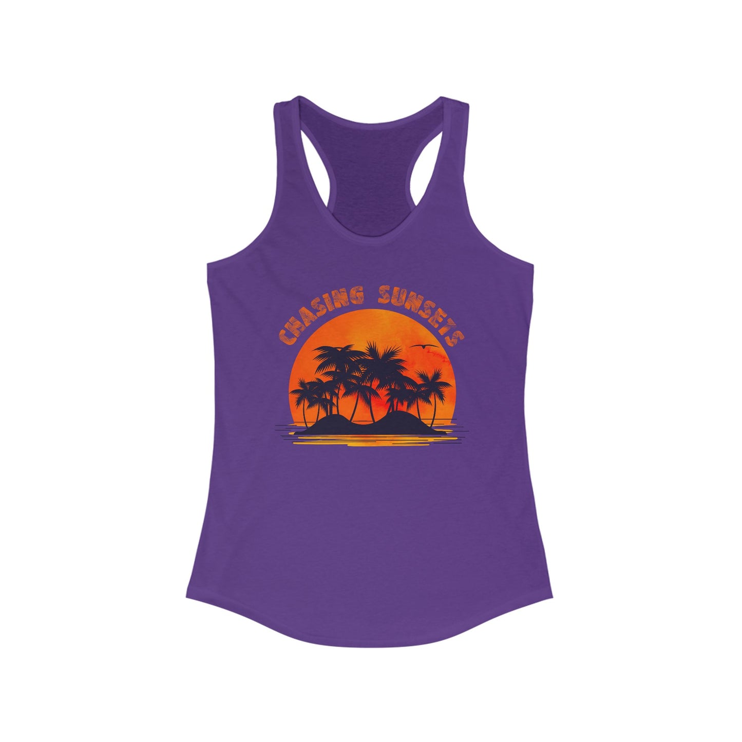Vintage Palm Tree Shirt, Chasing Sunsets Tank, Palm Beach Shirt - PopCultureByDesign36