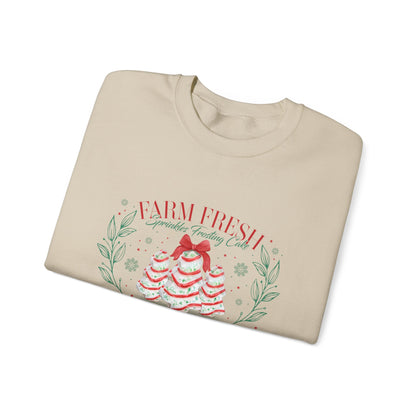 Farm Fresh Christmas Tree Cakes Shirt, Christmas Cake Sweatshirt - PopCultureByDesign36