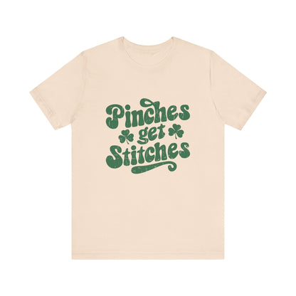 Pinches Get Stitches Shirt, Shamrock Shirt, St Patrick's Day Shirt - PopCultureByDesign36