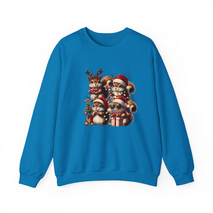 Funny Chipmunks Nut House Christmas Tee Shirt, Chipmunk Xmas Holiday Shirts - PopCultureByDesign36