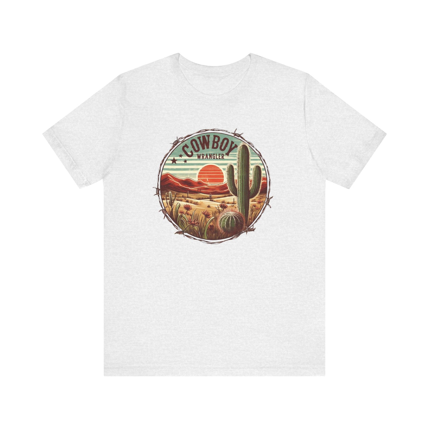 Cowboy Wrangler Shirt, Texas Shirt, Country Music Shirt, Western Shirt - PopCultureByDesign36