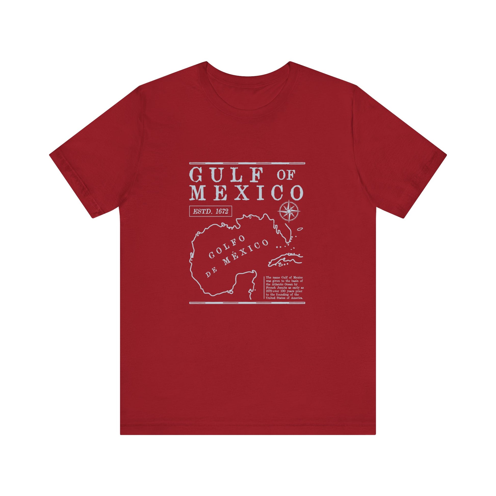 Gulf of Mexico Shirt, Gulf Coast Shirt, Historical Gulf of Mexico - PopCultureByDesign36