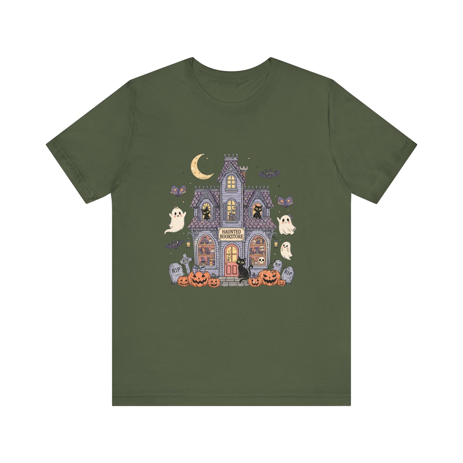 Funny Ghost Haunted House Shirt, Cute Ghost Shirt, Funny Ghost Shirt - PopCultureByDesign36